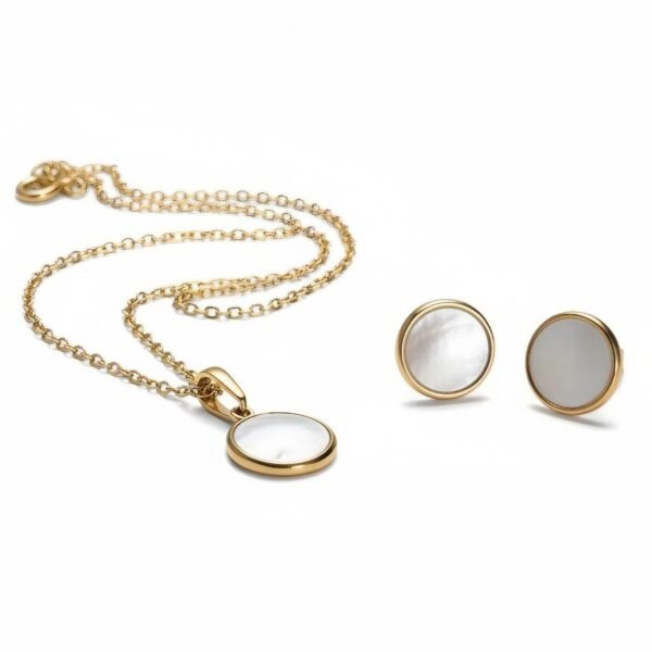 Cubic Zirconia Necklace & Earrings set