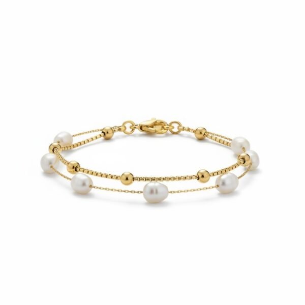 Double Layer Pearl Bracelet